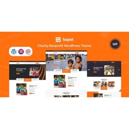 Sopot - Charity NonProfit Fundraising WordPress Theme