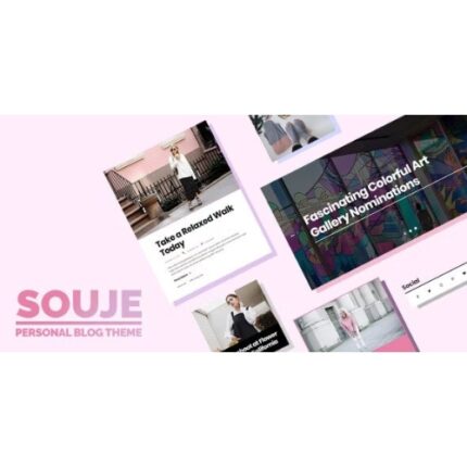 Souje - Personal WordPress Blog Theme