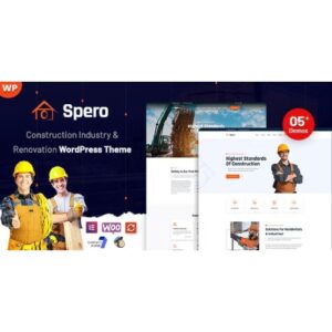 Spero Construction Industry WordPress Theme