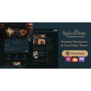 SpiceDine WordPress Theme For Hotels & Restaurants