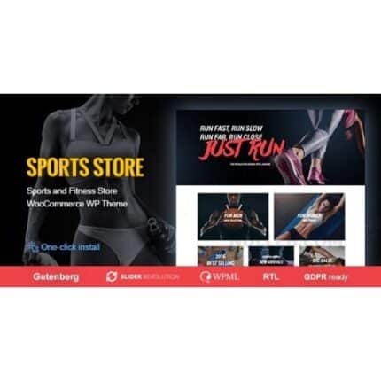 Sports Store - WooCommerce WordPress Theme