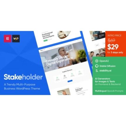 Stakeholder - Business WordPress Theme
