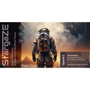 Stargaze Space, Astronomy and Observatory WordPress Theme