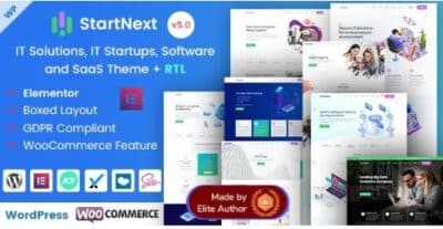 StartNext IT Startup & Technology Services WordPress Theme