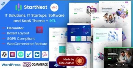StartNext - IT Startup & Technology Services WordPress Theme