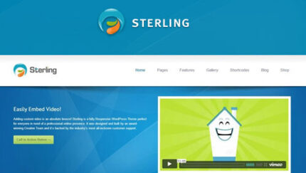 Sterling – Responsive WordPress Theme
