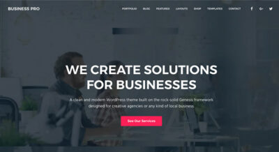 StudioPress Business Pro Genesis WordPress Theme