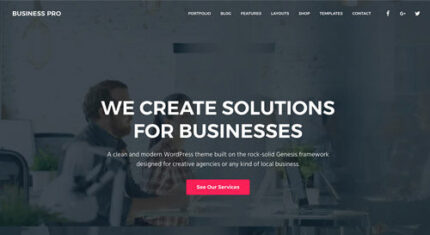 StudioPress Business Pro Genesis WordPress Theme