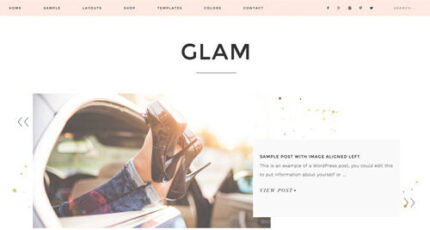 StudioPress Glam Pro Genesis WordPress Theme