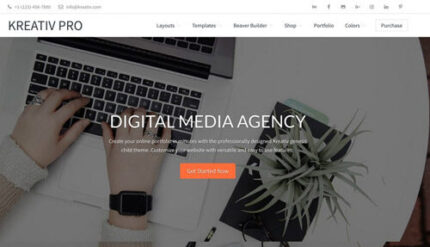 StudioPress Kreativ Pro Genesis WordPress Theme