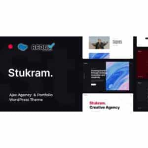 Stukram AJAX Agency & Portfolio WordPress Theme