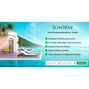 Sunway Hotel Booking WordPress Theme