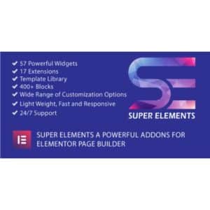 Super Elements Addons for Elementor