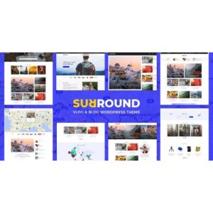 Surround Vlog & Blog WordPress Theme