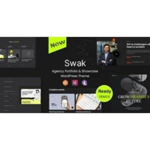 Swak Agency Portfolio & Showcase WordPress Theme