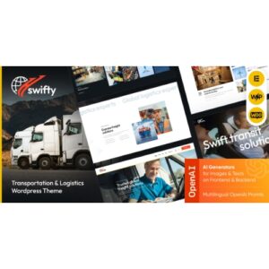 Swifty Transportation & Logistics WordPress Theme