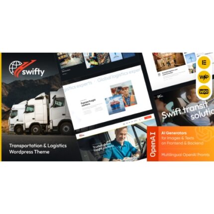 Swifty - Transportation & Logistics WordPress Theme