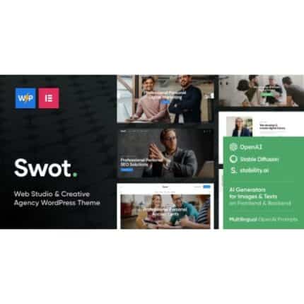 Swot - Digital Agency Business & Corporate WordPress Theme