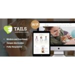 Tails | Veterinary Clinic, Pet Care & Animal WordPress Theme + Shop