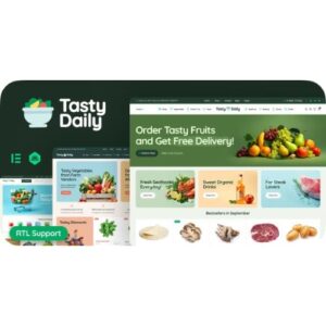 Tasty Daily Grocery Store & Food WooCommerce Theme