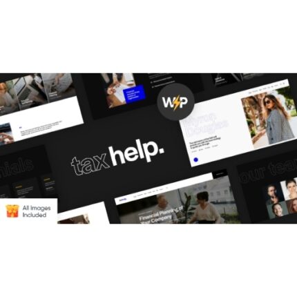 Tax Help - Finance & Accounting Adviser Theme