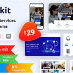 Techkit – Technology & IT Solutions WordPress Theme