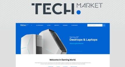 Techmarket – Multi-demo & Electronics Store WooCommerce Theme