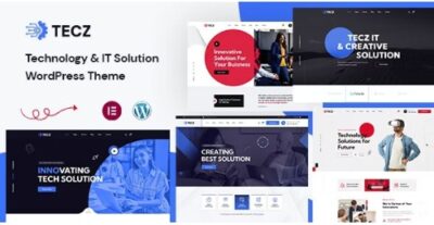 Tecz IT Solutions & Technology WordPress Theme