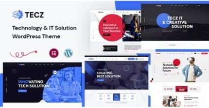 Tecz - IT Solutions & Technology WordPress Theme