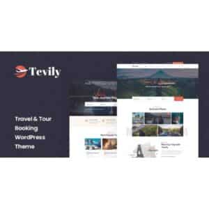Tevily Travel & Tour Booking WordPress Theme