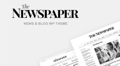 The Newspaper – Magazine Editorial WordPress Theme
