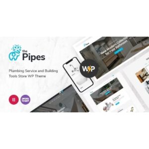 The Pipes Plumbing and Building Store WordPress Theme