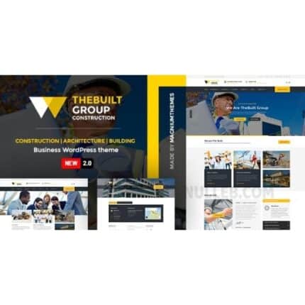 TheBuilt - Construction and Architecture WordPress theme