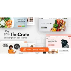 TheCrate WooCommerce Subscription Box Theme