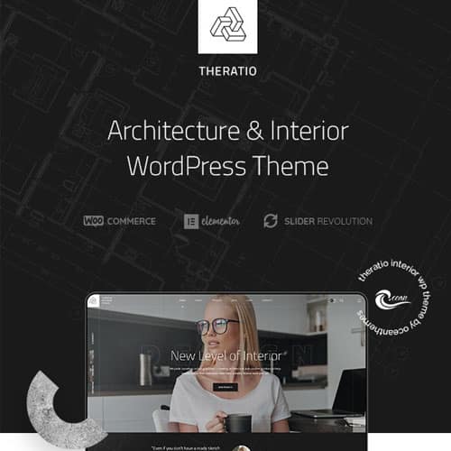 Theratio – Architecture & Interior Design Elementor WordPress Theme Theratio – Architecture & Interior Design Elementor WordPress Theme - Image 1