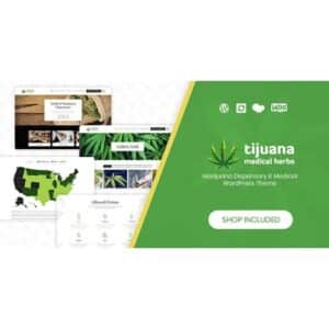 Tijuana Marijuana Dispensary & Medical WordPress Theme