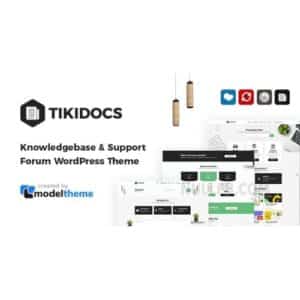 Tikidocs Knowledgebase & Support Forum WordPress Theme + RTL