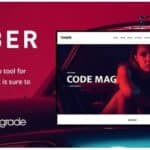 TIMBER – An Unusual Photography WordPress Theme