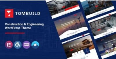 Tombuild – Construction & Engineering WordPress Theme