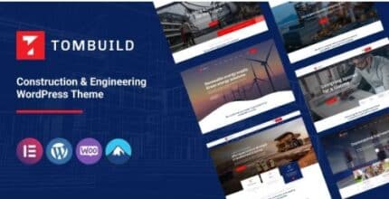 Tombuild – Construction & Engineering WordPress Theme