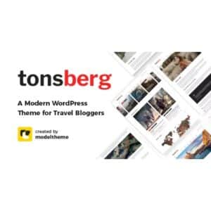 Tonsberg A Modern WordPress Theme for Travel Bloggers