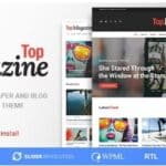 Top Magazine - Blog and News WordPress Theme