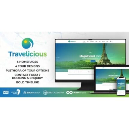 Travelicious - Tour Operator Theme