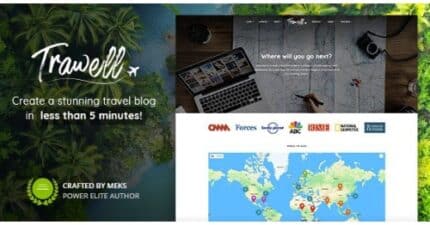 Trawell - Travel Blog WordPress Theme