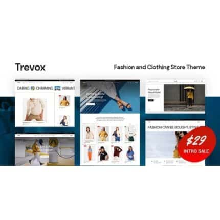 Trevox - Fashion and Clothing Store Theme