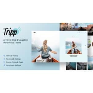 Tripp Travel Blog & Magazine WordPress Theme