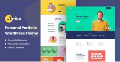 Trito Personal Portfolio WordPress Theme