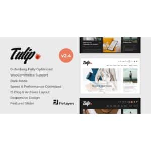 Tulip Responsive WordPress Blog Theme