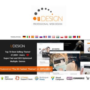 UDesign – Responsive WordPress Theme