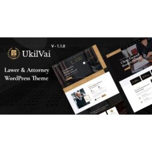 Ukilvai Lawyer & Attorney WordPress Theme
